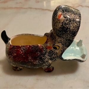 Rare Midcentury Modern Ceramic Pottery Hippopotamus Planter Made In Japan MCM